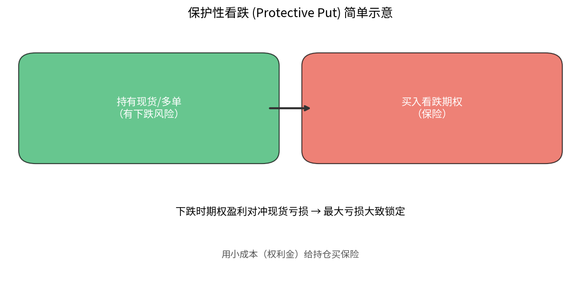 保护性看跌示意